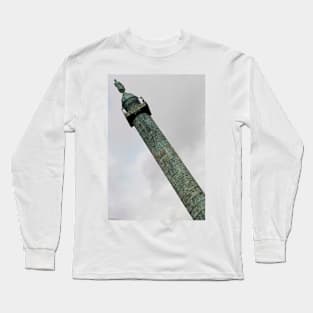 The Column At Vendome © Long Sleeve T-Shirt